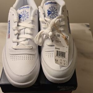 Reebok Club C 85 White with Blue Accents